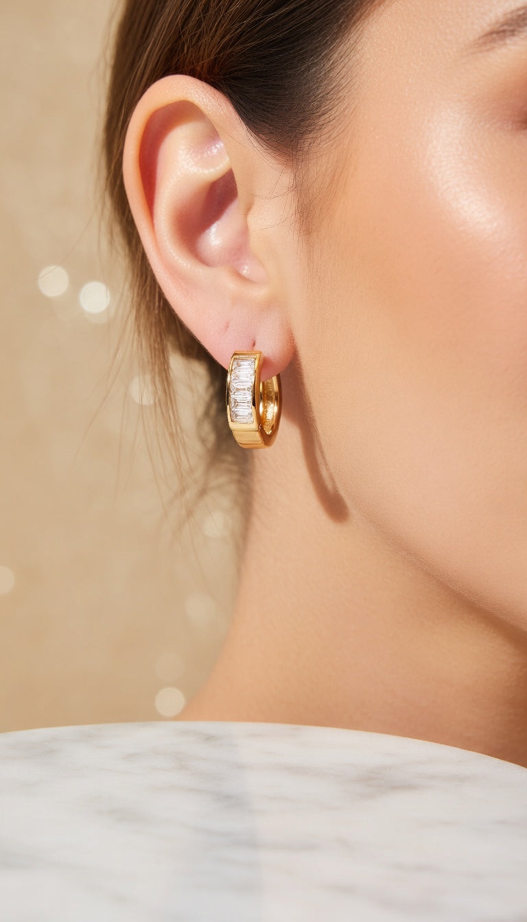 Golden Orbit Earrings