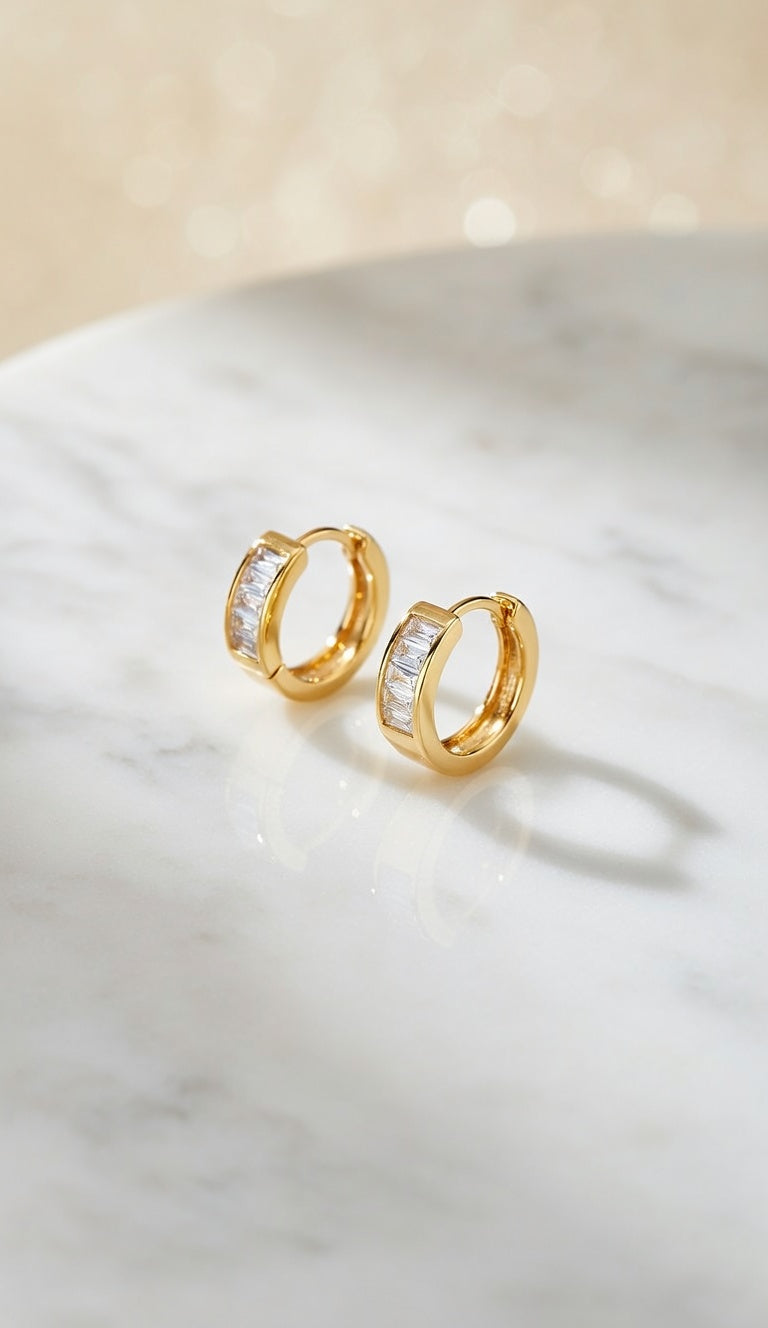 Golden Orbit Earrings