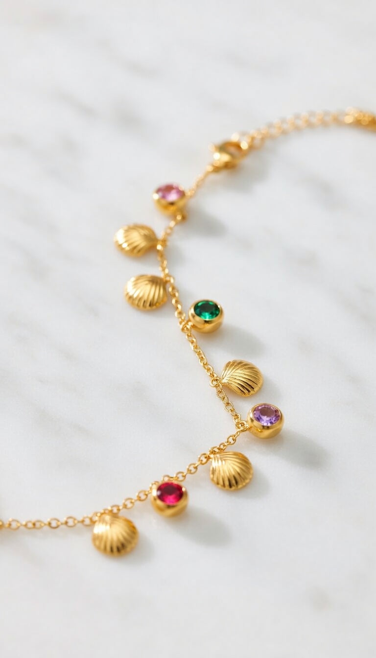 Seashell Sparkle Bracelet
